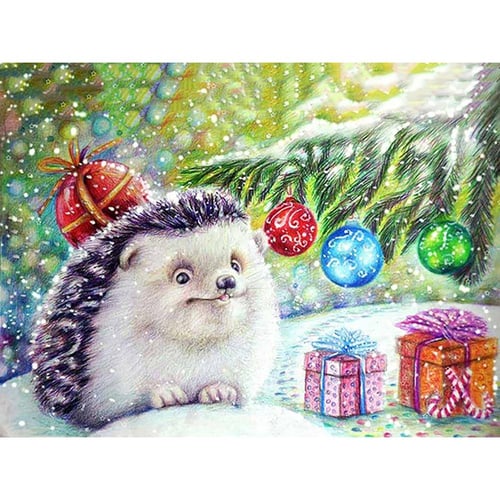 Little Hedgehog Cross Stitch Kit