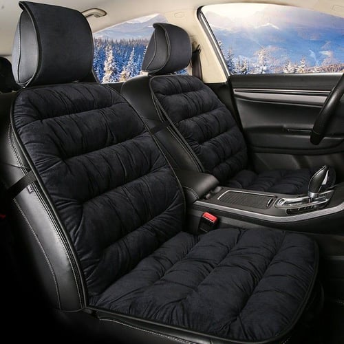 Universal Size Anti-slip Car Seat Cover Car Seat Front Seat Protector  Cushion Linen Fabric Car Accessories No Backrest