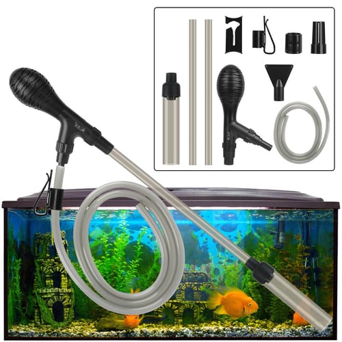 Gravel Cleaner Manual Aquarium Water Change Pump Cleaning Tool Water Filter  Pump Siphon for Fish Tank - buy Gravel Cleaner Manual Aquarium Water Change  Pump Cleaning Tool Water Filter Pump Siphon for