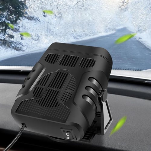Buy Wholesale China 12v 2 In 1 Auto Car Portable Defroster Electric Car  Heater Fan Windshield Defogger Fast Heating With Cigarette Lighting Plug &  Defroster at USD 5.5