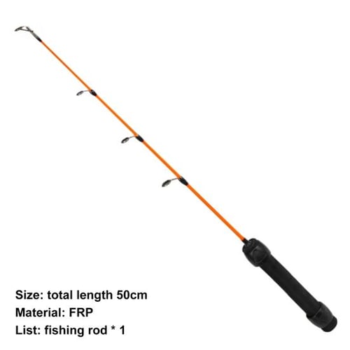 Portable Fishing Rod Ultrashort Comfortable to Grip Exquisite Universal Ice  Fishing Pole for Gifts - buy Portable Fishing Rod Ultrashort Comfortable to  Grip Exquisite Universal Ice Fishing Pole for Gifts: prices, reviews