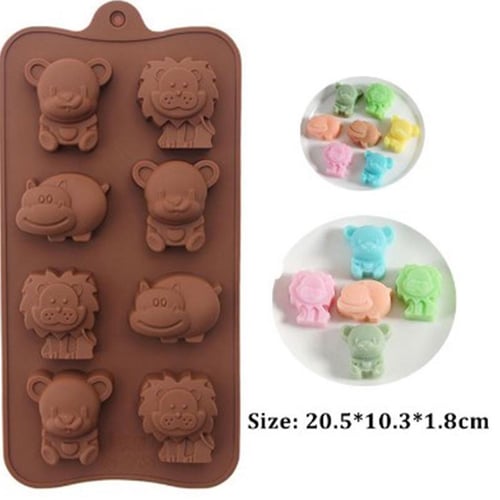 Animal Chocolate Silicone Mold, Animal Shape Silicone Molds