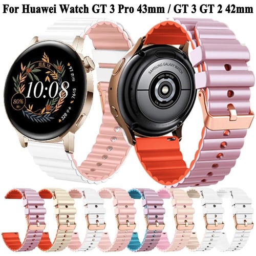Silicone Strap GT4 Band For Huawei Watch GT 4 41mm 46mm GT 2 42mm 3 Pro  Bracelet