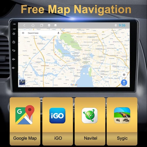 Autoradio Android GPS Navigation Player pour Peugeot 207 2006 -2015  Multimédia Stéréo WiFi Vidéo 2din