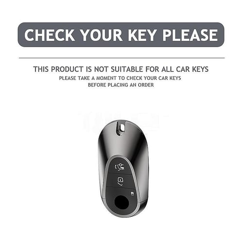 TPU Car Remote Key Case Cover Shell For Mercedes Benz C E Class