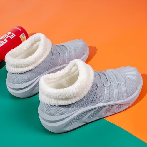 Men's Cozy Fleece Slippers