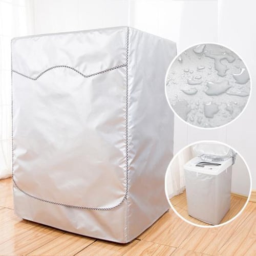 Waterproof Washing Machine Cover Cubre Lavadora Dustproof Refrigerator Dust  Covers Microwave Cover Side Pocket Furniture Cloth