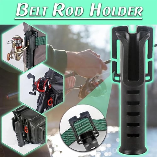 1~5PCS Adjustable Waist Fishing Rod Holder Portable Pole Inserter