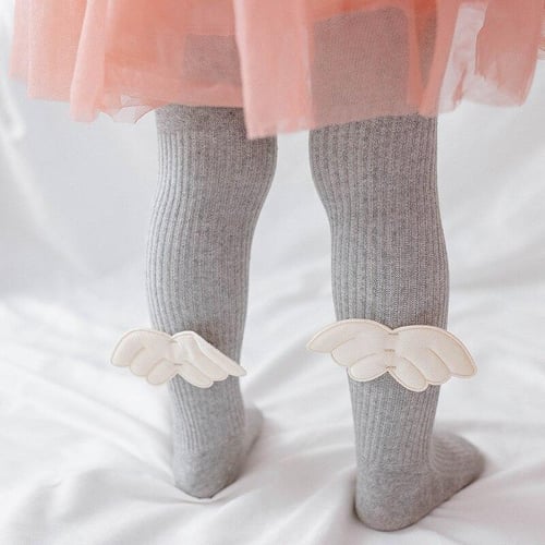 1 Pair Cute Tights Leggings Socks for Baby Girl Cotton Spring Autumn  Pantyhose with Angel Wings Kawaii Socks for 0-6 Years Baby - buy 1 Pair  Cute Tights Leggings Socks for Baby