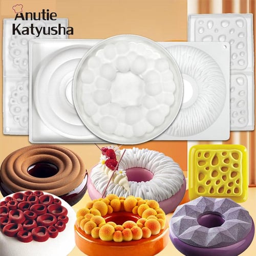 Heart Silicone Molds, 3D Mousse Cake Mold Non-stick Brownie Dessert Mo –  Kitchen Hobby