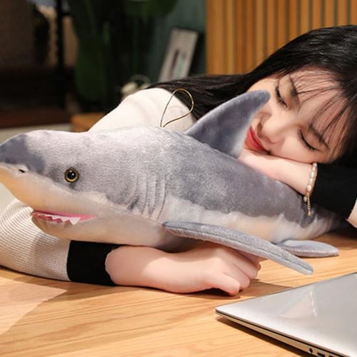 Shark Plush Pillow Soft Touch Lovely Realistic Animal Doll