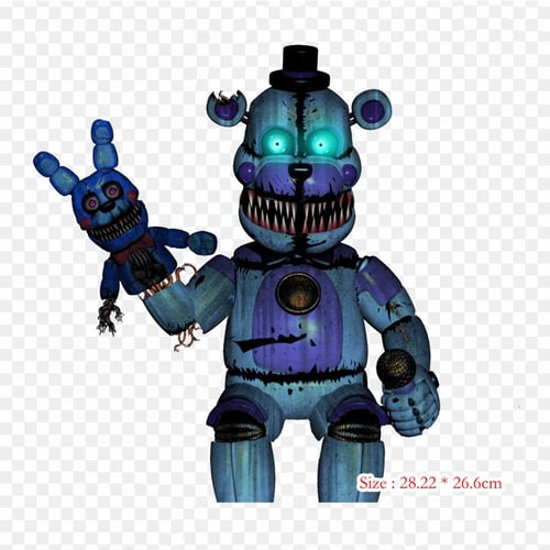 Compra online de Fnaf 4 Freddy Five Nights At Freddy'S 4 Five Nights At  Iron on Heat Transfer Printing Adesivo de vinil para roupas Apliques DIY  Patches laváveis