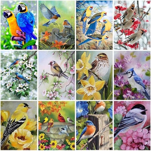 HUACAN Cat Diamond Painting New Square Rhinestones Animal Flower 5D DIY  Mosaic Landscape Paintings For Interior - AliExpress