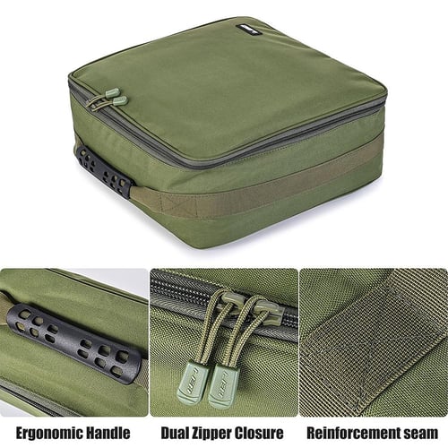 Fishing Belt Waist Waterproof Running Camping Bag Tackle Oxford Spinning Winter Reel Protective Cover Box Molle Pouch Accessory
