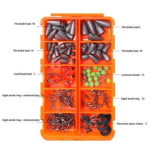 Other, 21pcs Fishing Accessories Kit Fishing Tackle Box With Tackle  Included