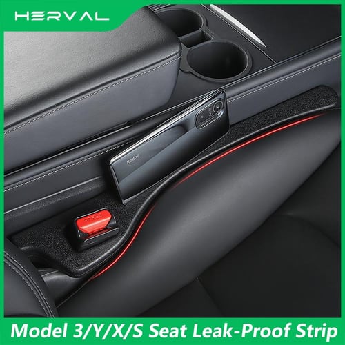 For Tesla Model 3 / Y/X/S 1PCS/2PCS Seat Cushion Anti-leakage Seam Seam  Filler Anti-leakage Strip Auto Interior Supplies - buy For Tesla Model 3 / Y/X/S  1PCS/2PCS Seat Cushion Anti-leakage Seam Seam