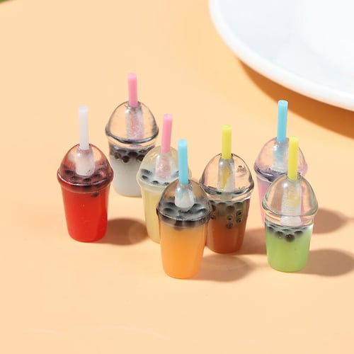 5pcs Cute Mini 1:12 Scale Model Dollhouse Miniature Coffee Cup