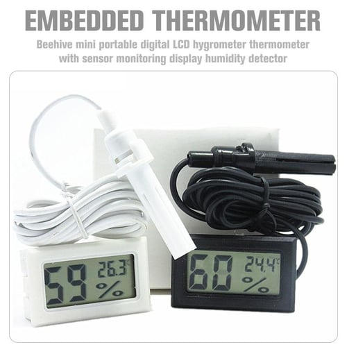 Mini Digital LCD Indoor Convenient Temperature Sensor Humidity Meter  Thermometer Hygrometer Gauge