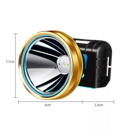 Outdoor Induction Headlights LED Night Fishing Strong Light