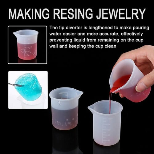 SILICONE MEASURING CUP 100 Ml Craft Tools Reusable Measuring Cup
