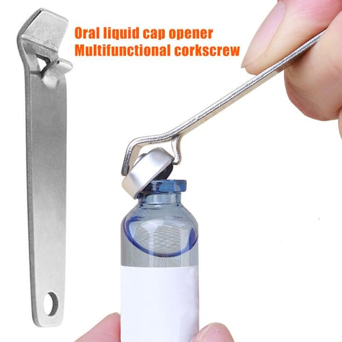 Adjustable Jar Opener Stainless Steel Camping Picnic Jam Bottle Cap Open  Tool Ki