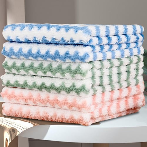 20cm Steel Wire Dishcloths Double-layer Napery Dishcloth Rags Non