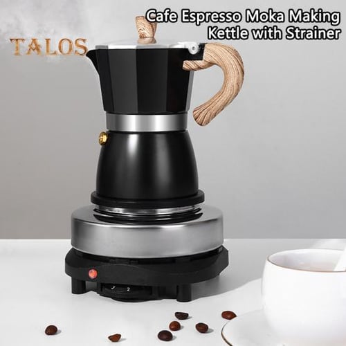 Coffee Pot, Octagonal Multi-function Stovetop Coffee Maker, For