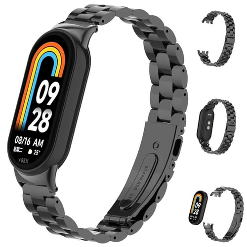 Xiaomi Mi Band 8 NFC Silicone Sport Strap With Quick Release Metal