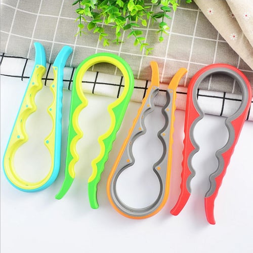 1pc 4-in-1 Multifunctional Jar Opener for Hands and Weak Hands - Easy to  Use Lid Opener, Can Opener, and Bottle Opener