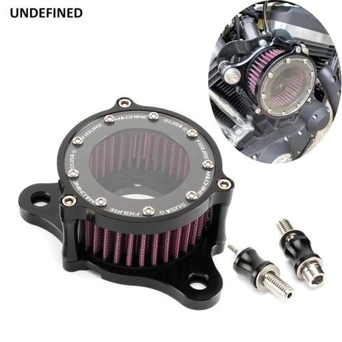 RSD Air Cleaner Filter Red Intake For Harley Sportster Iron 883 1200 Forty  Eight