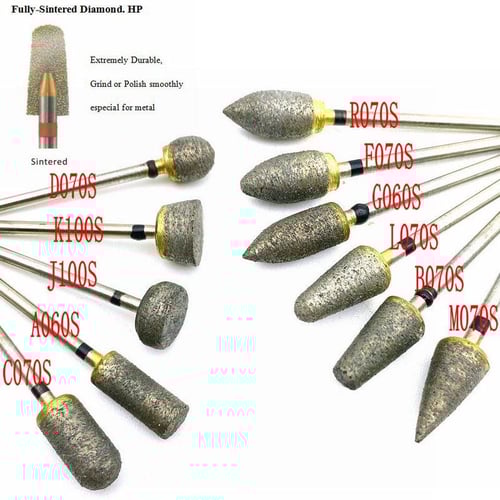 1 PC Dental Lab Diamond Fully Sintered Durable Trim Polish Aproveite