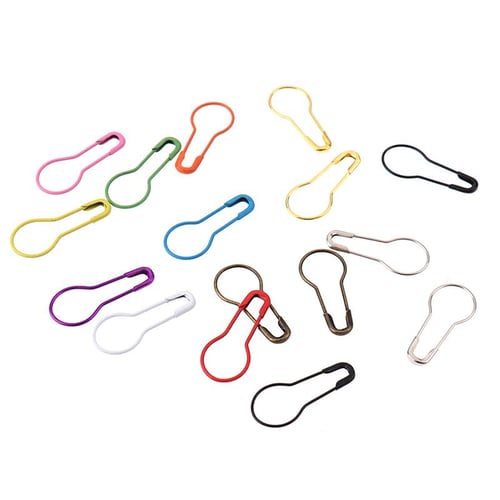 100Pcs Colorful Knitting Stitch Markers Crochet Locking Tool Craft