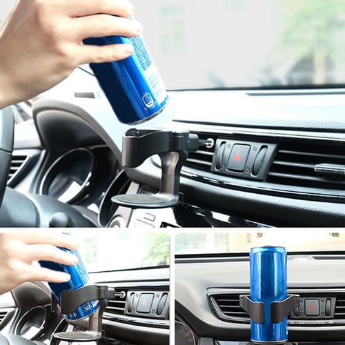 1x Car Cup Holder Air Vent Outlet Drink Bottle Holder Foldable