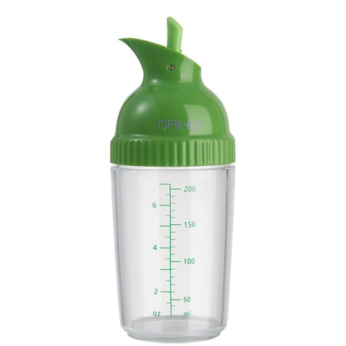 200ml Salad Dressing Shaker BPA Prevent Leakage Salad Dressing Jar
