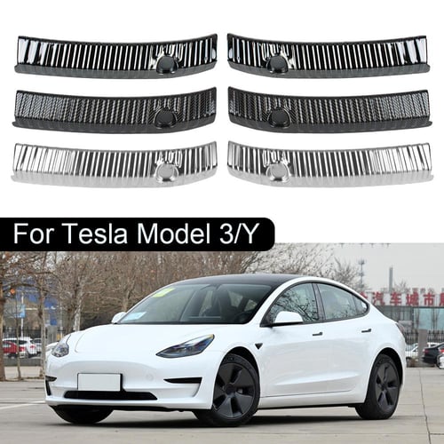2Pcs For Tesla Model 3/Model Y Auto Rear Bumper Foot Plate Rear