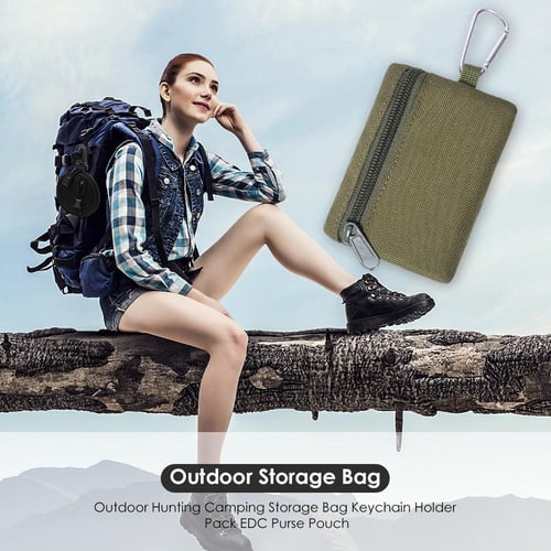 Outdoor Edc Molle Pouch Multifunction Key Card Case 