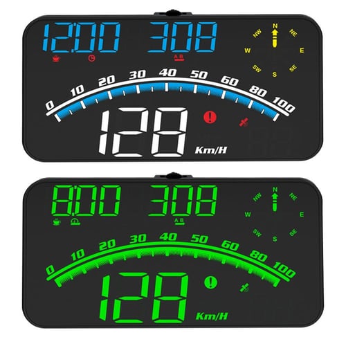 Head Up Display Speedometer G10 Universal HUD Odometer With
