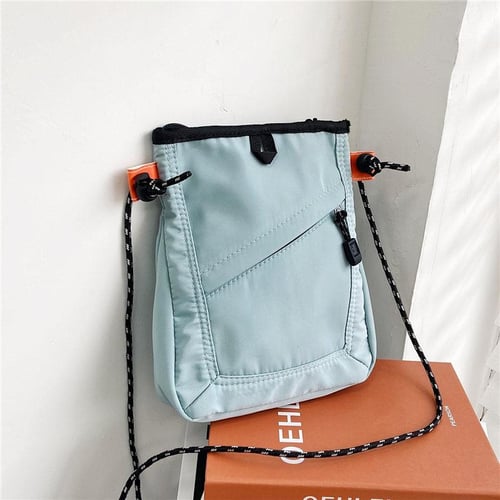 Men's Square Waterproof Shoulder Bag Messenger Bag Triangle