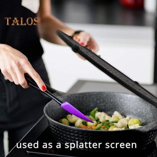 1pc High Temperature Resistant Silicone Non-stick Frying Pan