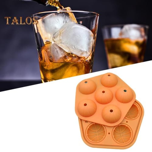 POP Ice Cube Tray Cute Ice Ball Mold 6 Cavity 