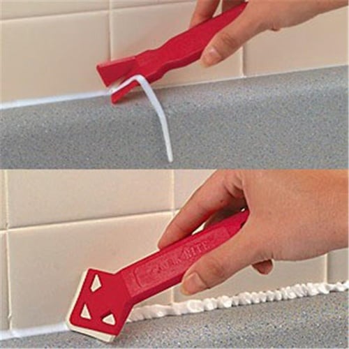 5in1 Silicone Scraper Caulking Grouting Sealant Finishing Clean