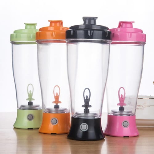 Electric Protein Shaker Bottle Women Automatic Self Stirring Cup