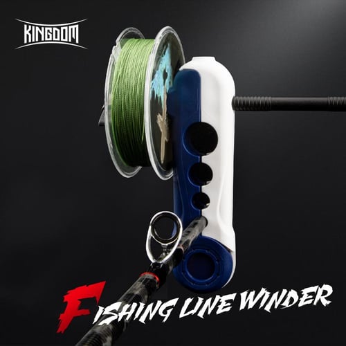 Kingdom Portable Fishing Line Winder Reel Spool Spooler Machine