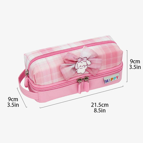 Cheap Sagit Large Capacity Pencil Bag Cute Multifunctional Stationery Box  Pencil Case