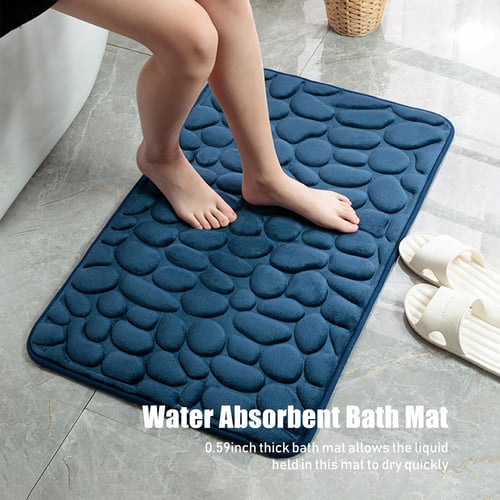 Super Absorbent Floor Mat Quick-Dry Bathroom Mat Rugs Memory Foam Bath Mat  Non-Slip Entrance Rug for Bathroom Kitchen - China Rubber Floor Mat,  Nonwoven Rubber Mat