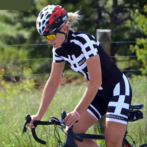  Women's Cycling Suit Team Triathlon Race Suit Jumpsuit