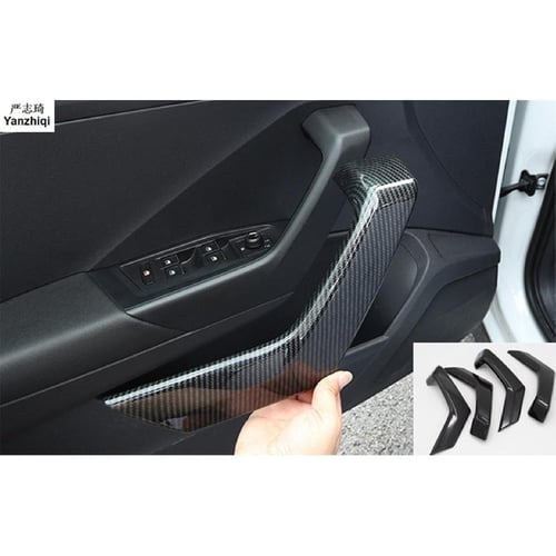 ABS Interior Side Door Handle Decoration Frame Cover Trim 4pcs Car-Styling  For Volkswagen T-Roc T Roc 2018 - buy ABS Interior Side Door Handle  Decoration Frame Cover Trim 4pcs Car-Styling For Volkswagen