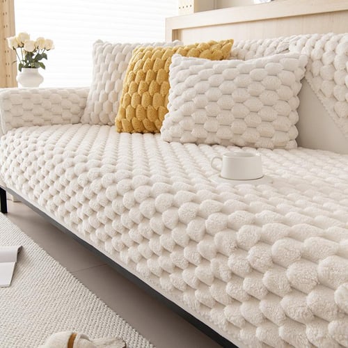 Thicken Plush Sofa Cushion Winter Warm Sofas Mat Towel Anti-slip Universal  Couch Covers Pets Kid Soft Sofa Blanket Living Room - buy Thicken Plush  Sofa Cushion Winter Warm Sofas Mat Towel Anti-slip