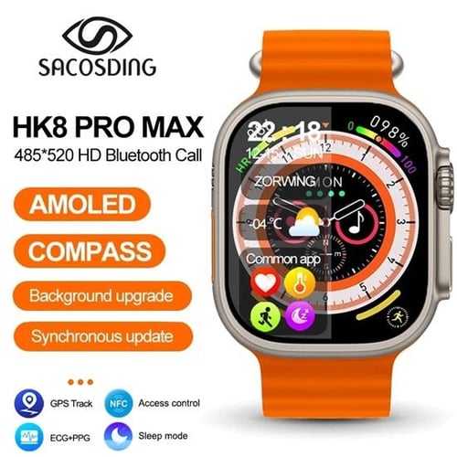 2023 HK95 Ultra Smart Watch Men Series 1.96-inch High Refresh Rtae AMOLED  Screen NFC Bluetooth Call Smartwatches For IOS - buy 2023 HK95 Ultra Smart  Watch Men Series 1.96-inch High Refresh Rtae