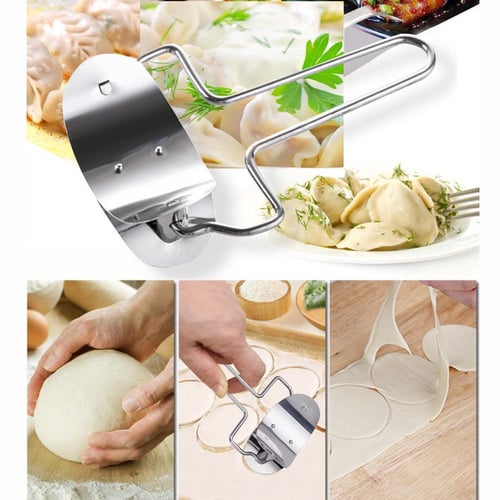 Eco-Friendly Pastry Tools Stainless Steel Dumpling Maker Wraper